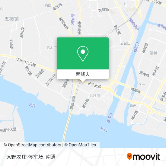 原野农庄-停车场地图