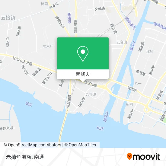 老捕鱼港桥地图