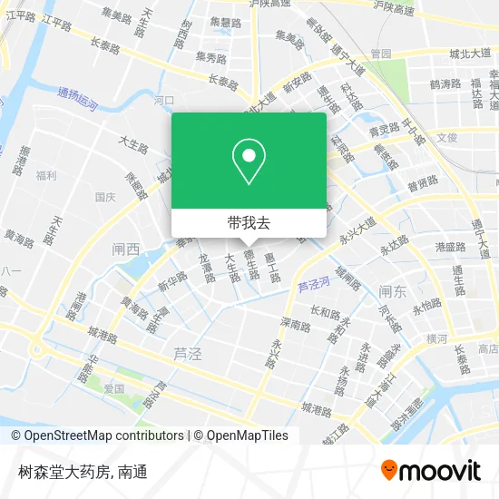 树森堂大药房地图