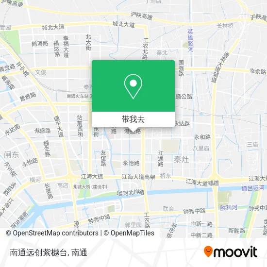 南通远创紫樾台地图