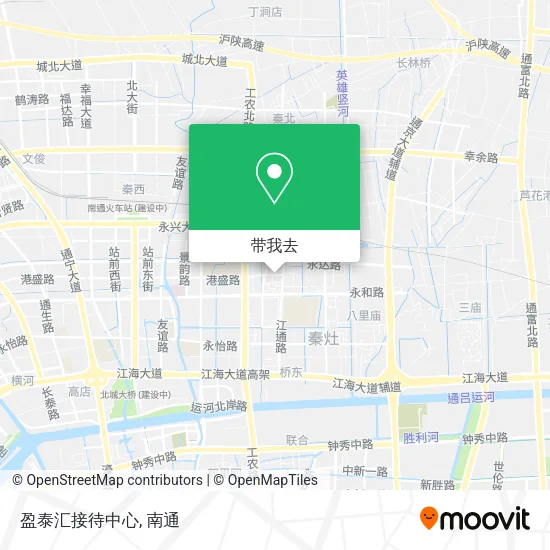 盈泰汇接待中心地图