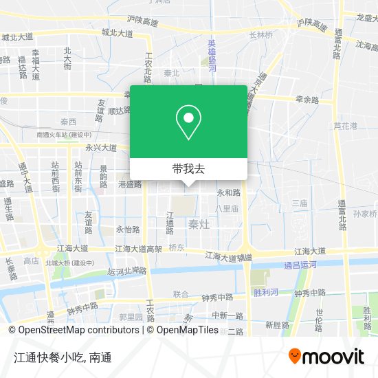 江通快餐小吃地图