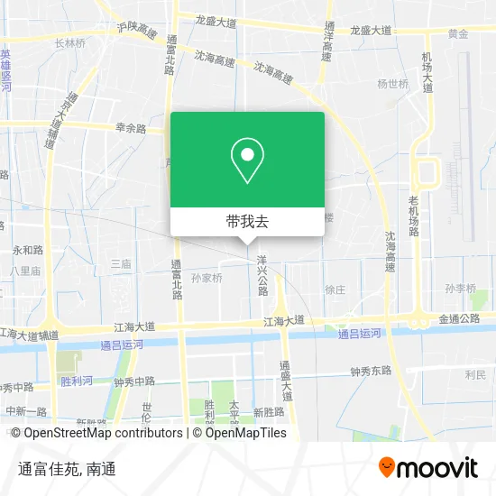 通富佳苑地图