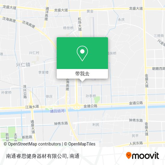 南通睿思健身器材有限公司地图