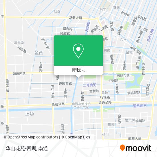 华山花苑-四期地图