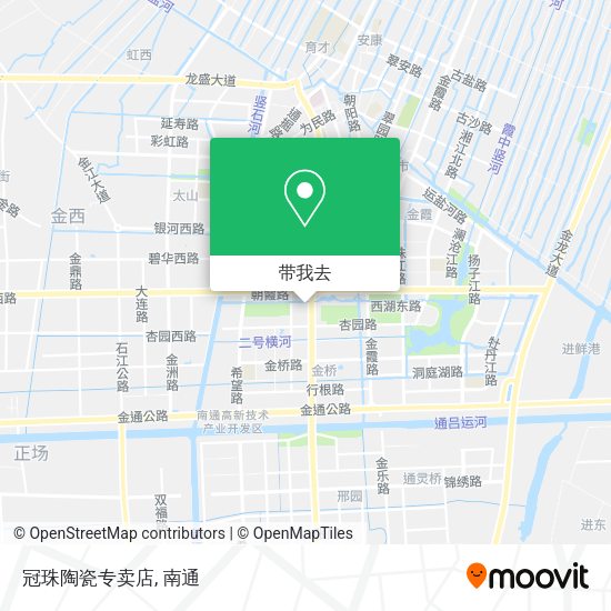 冠珠陶瓷专卖店地图