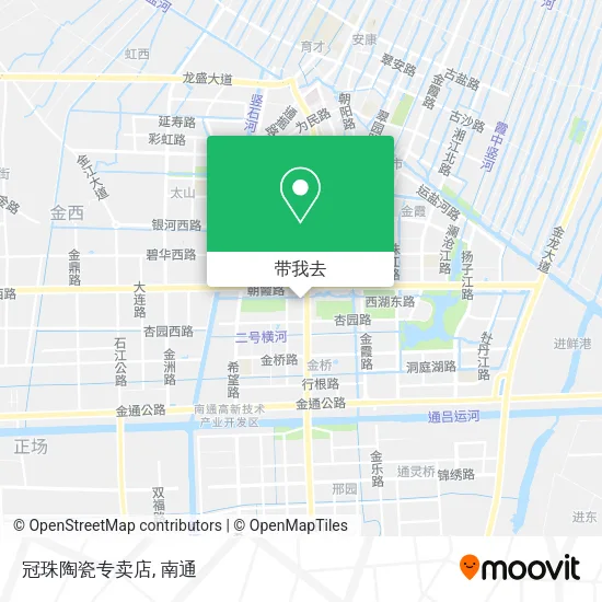 冠珠陶瓷专卖店地图