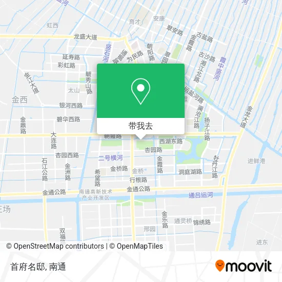 首府名邸地图