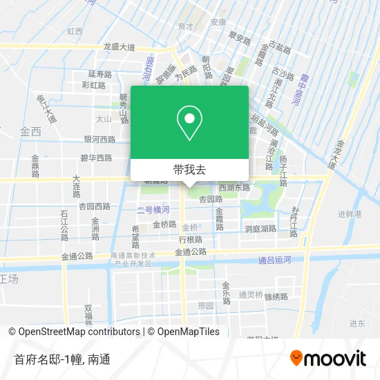首府名邸-1幢地图