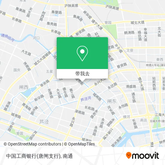 中国工商银行(唐闸支行)地图
