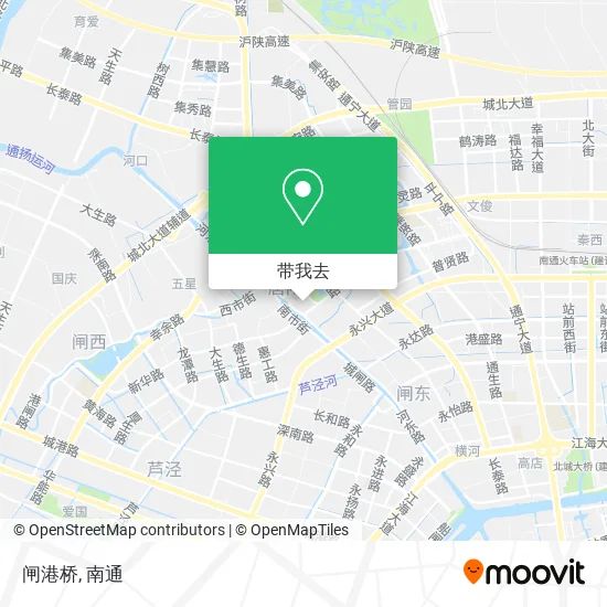 闸港桥地图