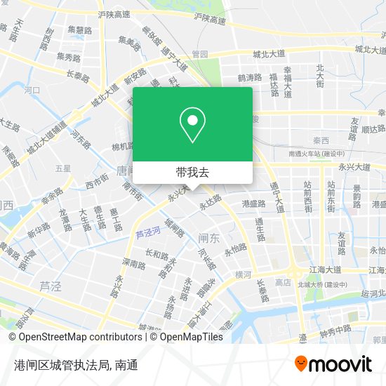 港闸区城管执法局地图