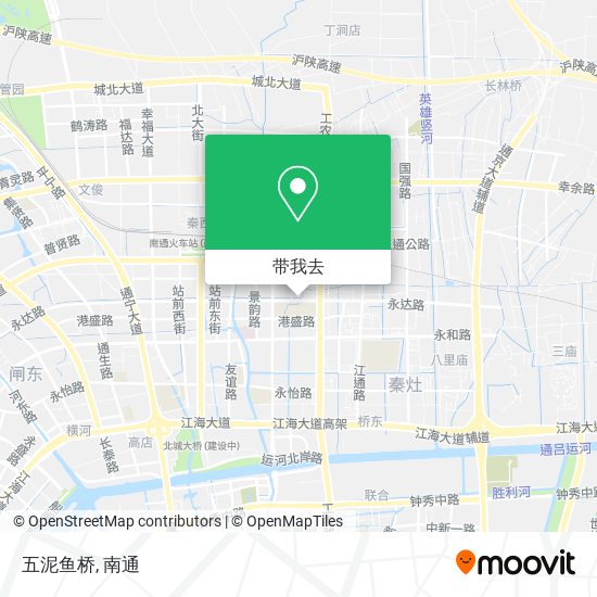 五泥鱼桥地图