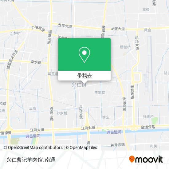 兴仁曹记羊肉馆地图