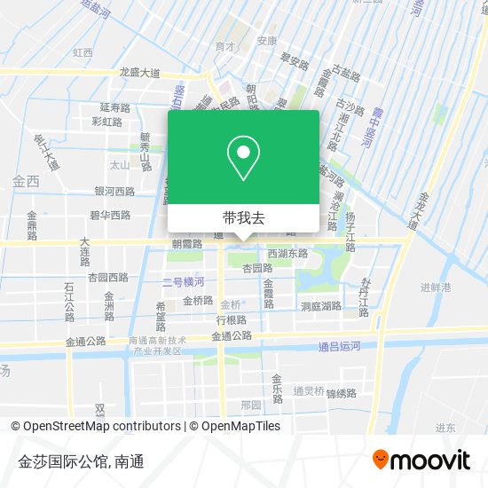 金莎国际公馆地图
