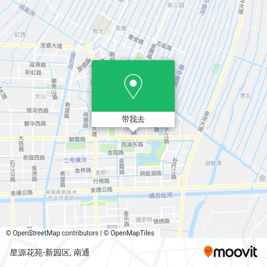 星源花苑-新园区地图