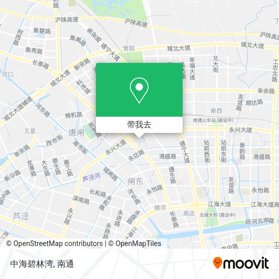 中海碧林湾地图