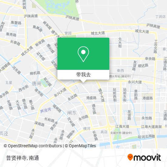 普贤禅寺地图
