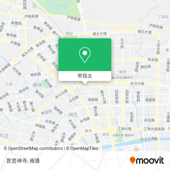 普贤禅寺地图