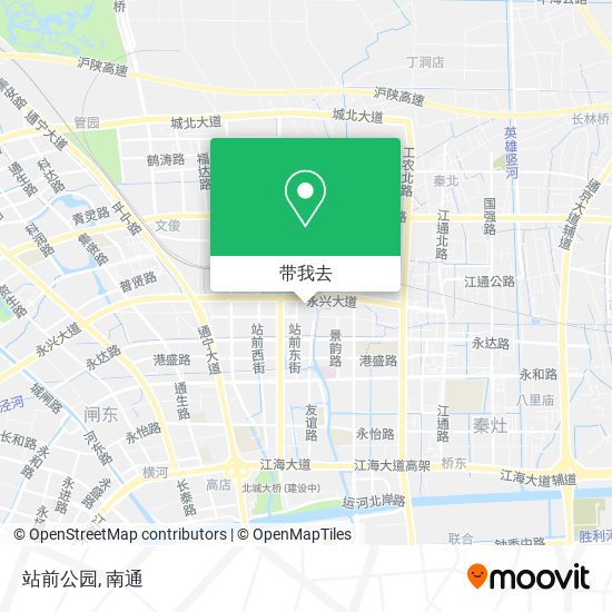 站前公园地图