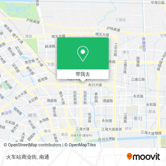 火车站商业街地图