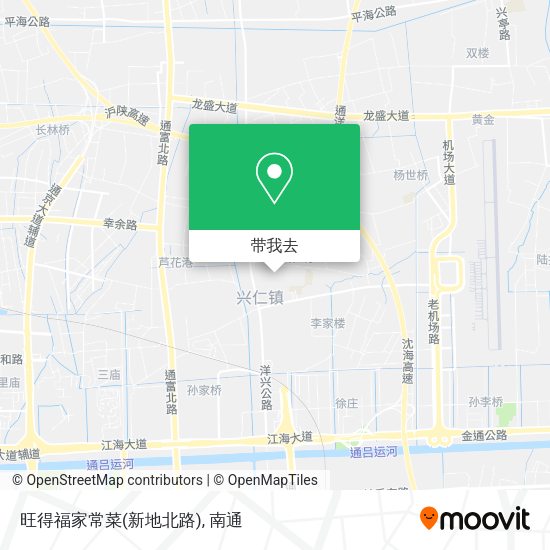 旺得福家常菜(新地北路)地图