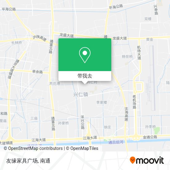 友缘家具广场地图