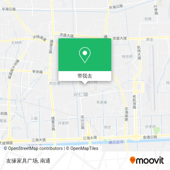 友缘家具广场地图