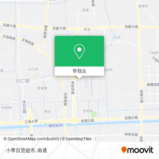 小季百货超市地图