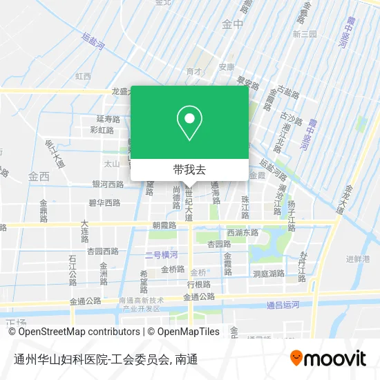 通州华山妇科医院-工会委员会地图