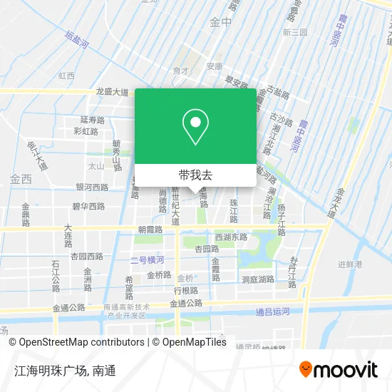 江海明珠广场地图