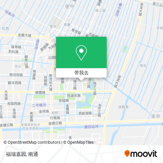 福瑞嘉园地图