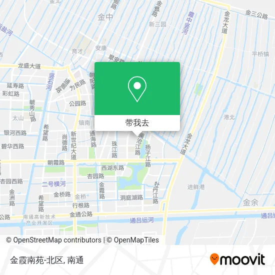 金霞南苑-北区地图