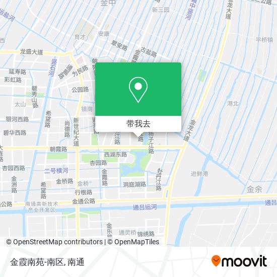 金霞南苑-南区地图