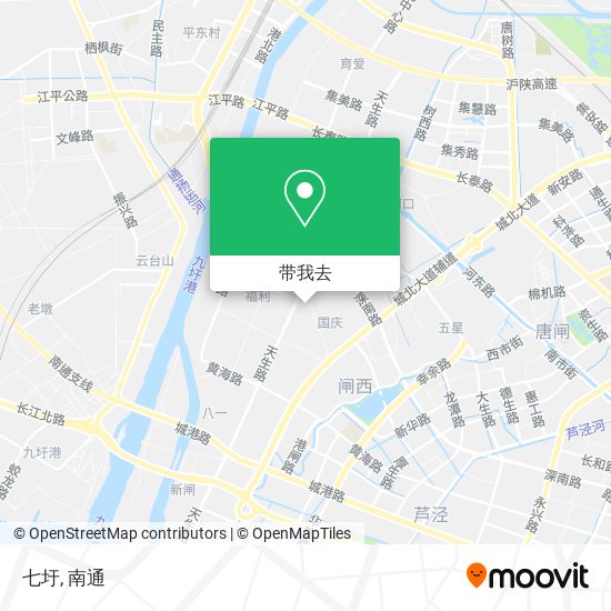七圩地图