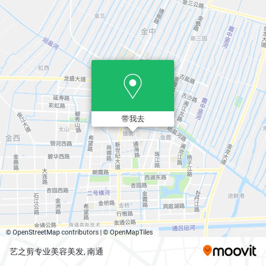 艺之剪专业美容美发地图