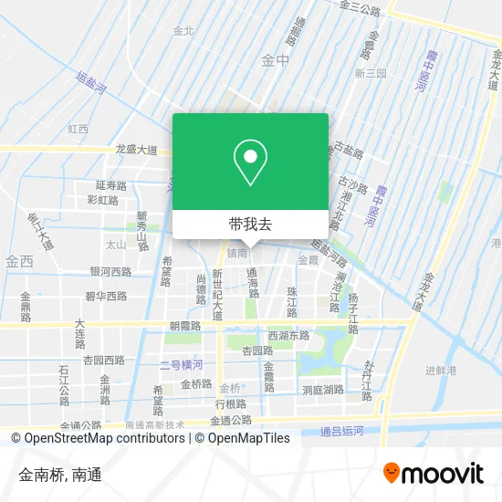 金南桥地图