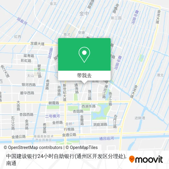 中国建设银行24小时自助银行(通州区开发区分理处)地图
