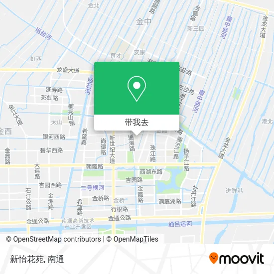 新怡花苑地图