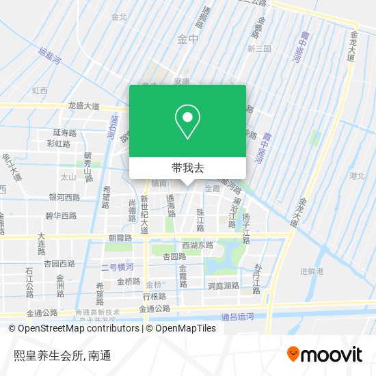 熙皇养生会所地图