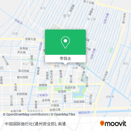 中国国际旅行社(通州营业部)地图