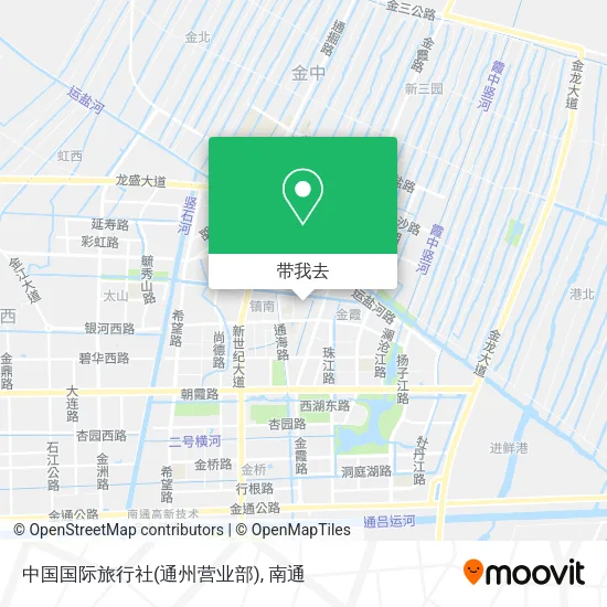 中国国际旅行社(通州营业部)地图