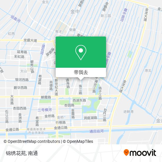 锦绣花苑地图