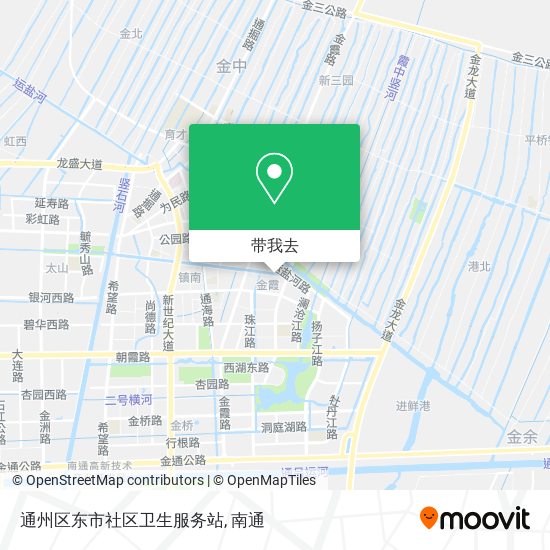 通州区东市社区卫生服务站地图