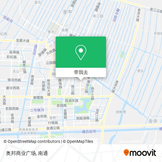 奥邦商业广场地图