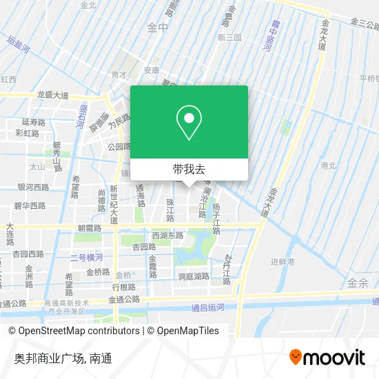 奥邦商业广场地图