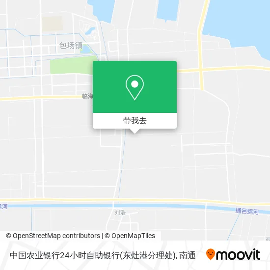 中国农业银行24小时自助银行(东灶港分理处)地图