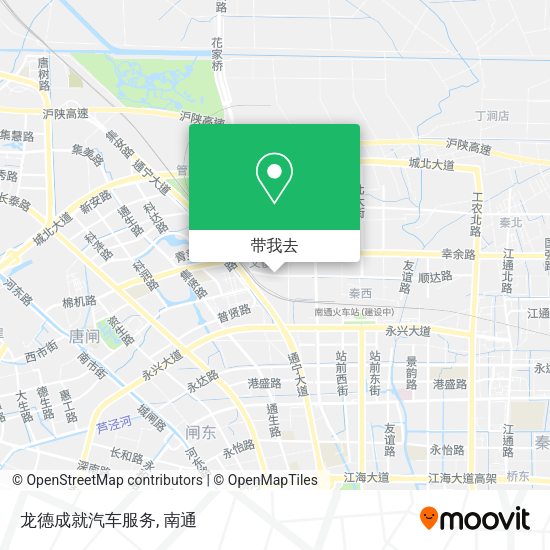 龙德成就汽车服务地图