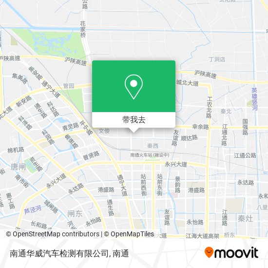 南通华威汽车检测有限公司地图