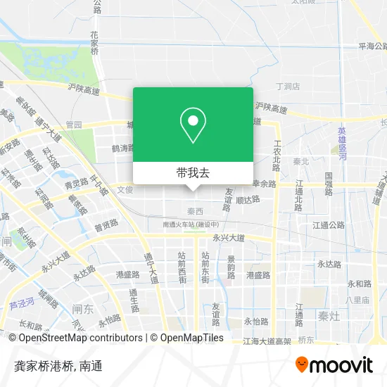 龚家桥港桥地图